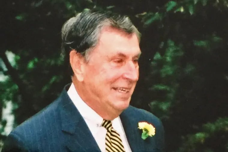 Edward John Dougherty, former harness racing executive, in 1996.