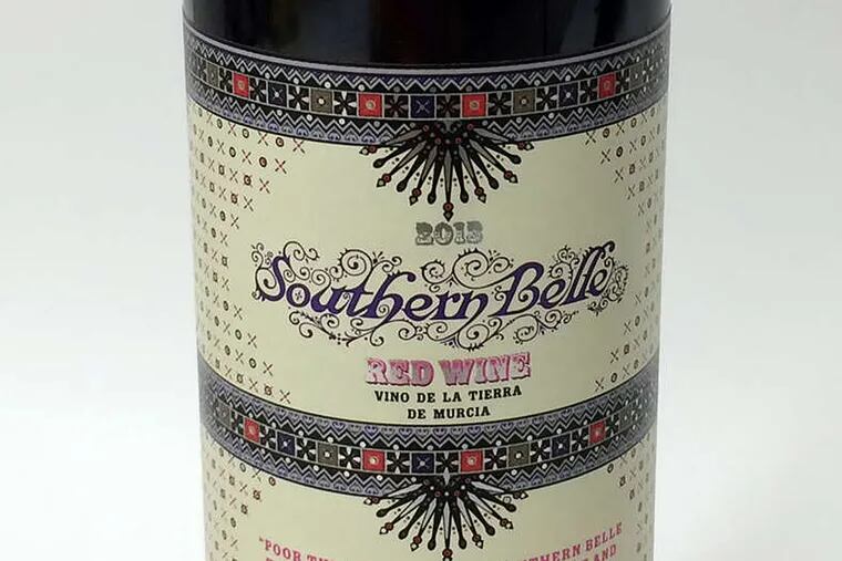 Southern Belle red wine