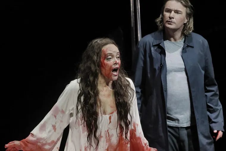 Evelyn Herlitzius as Kundry and Klaus Florian Vogt in the title role of Wagner’s “Parsifal.”