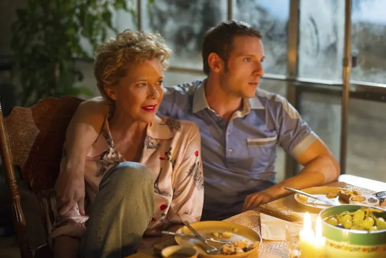 Annette Bening, left, and Jamie Bell in’Film Stars Don’t Die in Liverpool.’
