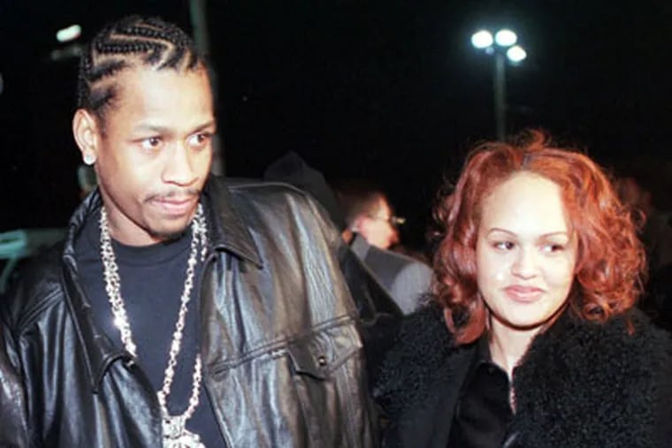 Allen Iverson and his ex-wife Tawanna.