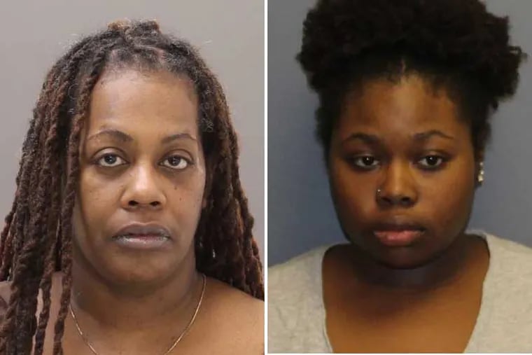 Shana Decree (left) and Dominique Decree have been charged after five of their relatives were found dead in a Morrisville apartment.