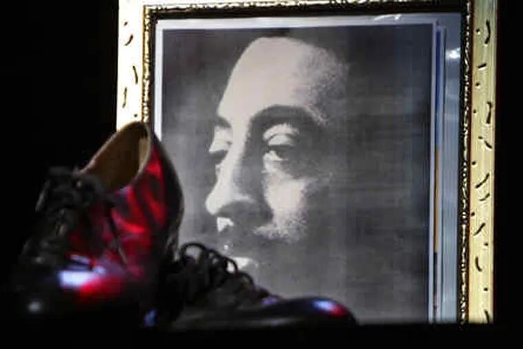 A portrait of Gregory Hines, the tap shoes of Savion Glover. &quot;Thank You Gregory: A Tribute to the Legends of Tap&quot; salutes how Hines brought tappers together.