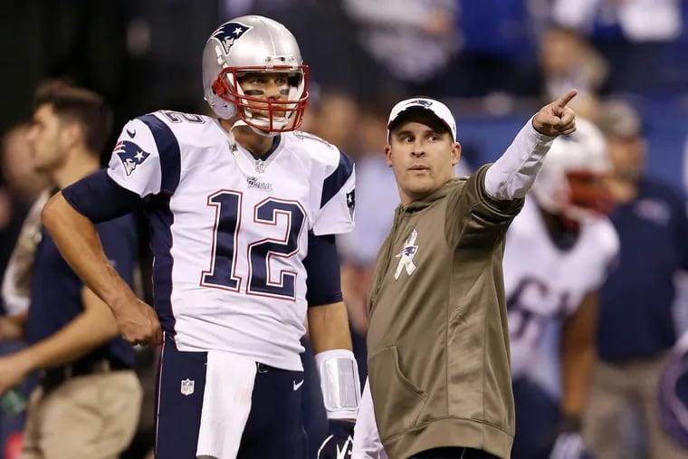 New England Patriots quarterback Tom Brady and offensive coordinator Josh McDaniels have won plenty of games, and titles, together.