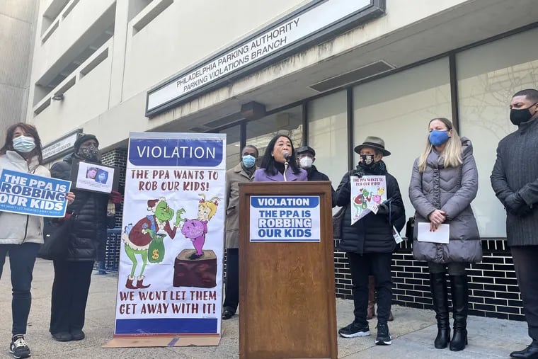 Philadelphia City Councilmember Helen Gym calls for more oversight after the Philadelphia Parking Authority requested the School District pay back $11.3 million.