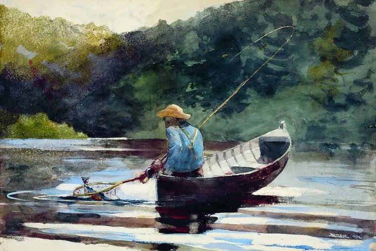 "Boy Fishing," Winslow Homer, 1892,