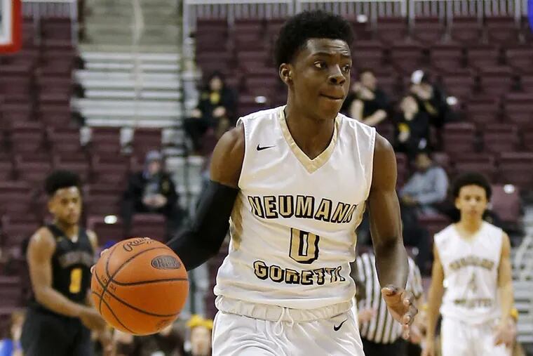 Junior guard Chris Ings and Neumann-Goretti are trying to successfully defend their PIAA Class 3A state championship.