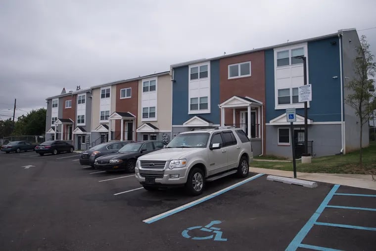 The site of Phase 2 of the Mount Vernon Manor apartments, in the Mantua neighborhood of West Philly. There are 18 rental units in this building; some are low-income tax-credit units, others are project-based.