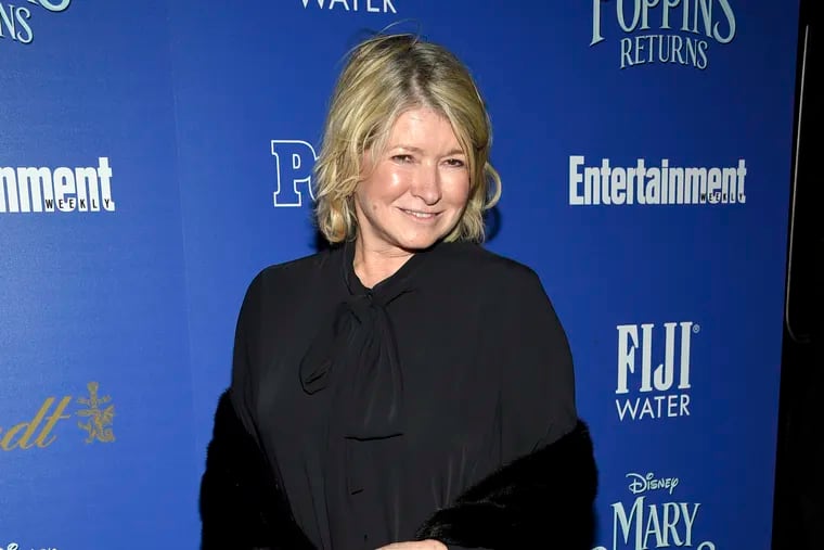 FILE - In this Dec. 17, 2018, file photo, TV personality Martha Stewart attends a special screening of Disney's "Mary Poppins Returns", in New York. Stewart said Thursday she is partnering with Canopy Growth Corp. to assist in developing new products that contain non-psychoactive CBD and other hemp-derived cannabinoids. First to come will be offerings for pets. Stewart didn’t specify what those products might be. (Photo by Evan Agostini / Invision / AP, FIle)