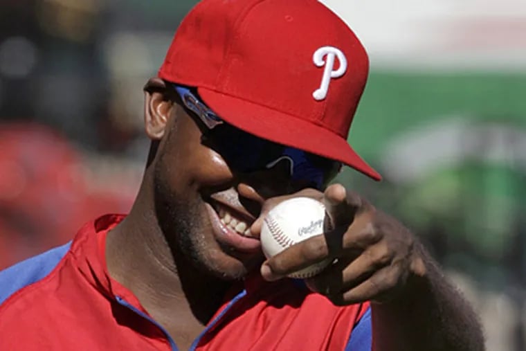 Ryan Howard would have been competing with Albert Pujols and Prince Fielder on the free agent market. (AP Photo)