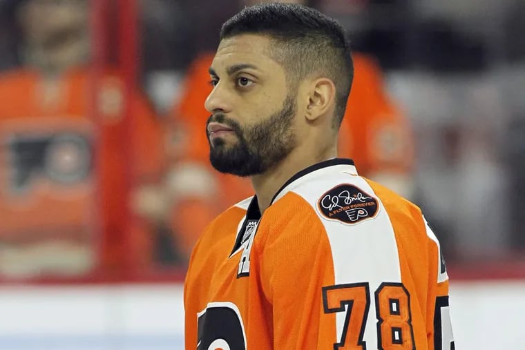 Pierre-Edouard Bellemare, now with the Vegas Golden Knights.