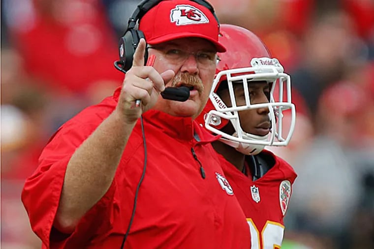 Chiefs head coach Andy Reid. (Ed Zurga/AP)