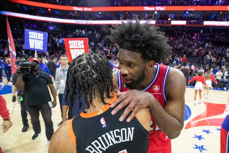 Sixers star Joel Embiid and Knicks ace Jalen Brunson are set to square off in a first-round series.