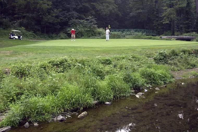 The Cobbs Creek Golf Club is pictured here in 2003.