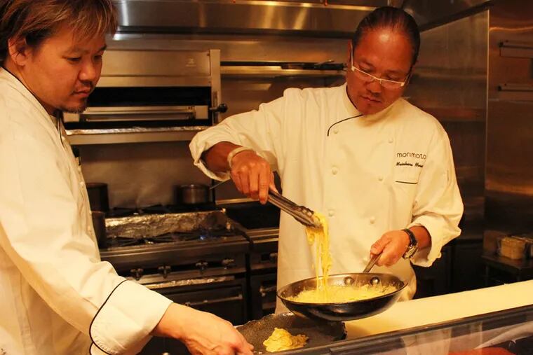 Masaharu Morimoto helped put Philadelphia on the national restaurant map with the opening of his first signature restaurant, on Chestnut Street, 15 years ago.