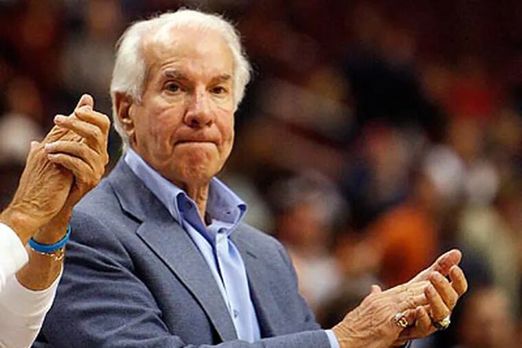 Ed Snider and Comcast-Spectacor are reportedly close to a sale of the Sixers. (David Maialetti/Staff file photo)