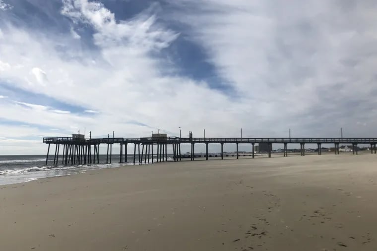A view of the Margate Pier. Officials are in negotiations with the Anglers Fishing Club to extend the Pier out into the ocean, which may lead to portions of the private pier being open to the public for the first time in its 96-year-old history.
