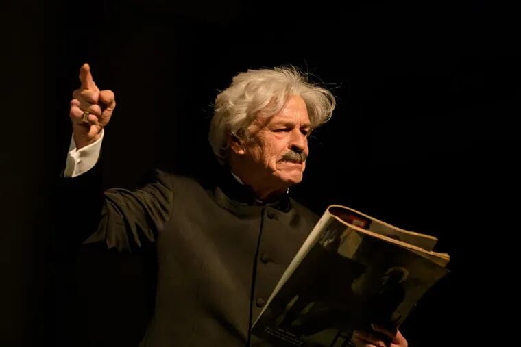 John Noble as Arturo Toscanini in "Maestro," through Feb. 9 at the Duke in New York.