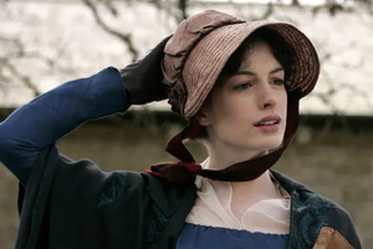 Anne Hathaway as Jane Austen in &quot;Becoming Jane,&quot; Page 4.