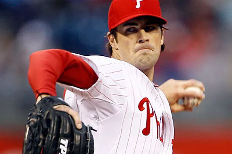 Cole Hamels will start instead of Kyle Kendrick in Thursday's series finale between the Phillies and Red Sox. (Yong Kim/Staff file photo)