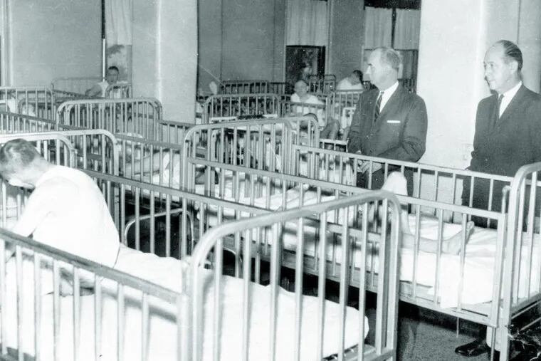 Blossom Philadelphia’s group homes have 18 residents who were at Pennhurst State School &amp; Hospital before it closed 30 years ago.  Here, state officials tour the facility in 1965, when the facility housed 3,182 people.