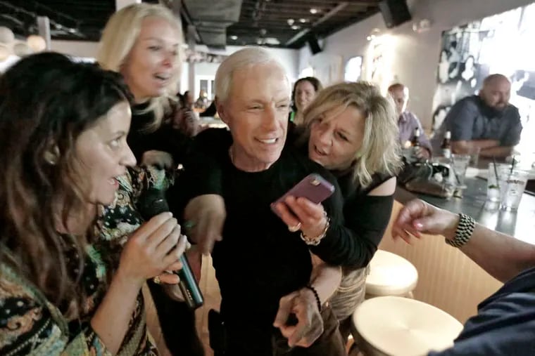 The late Jerry Blavat on the dance floor at Memories in Margate. The disc jockey opened the club 43 years ago, and it's built a loyal following - regulars have bought houses nearby so they can walk to Memories.