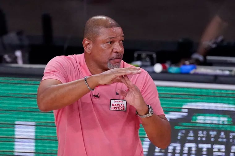 Former Los Angeles Clippers head coach Doc Rivers is a leading candidate to be the new Sixers' head coach.