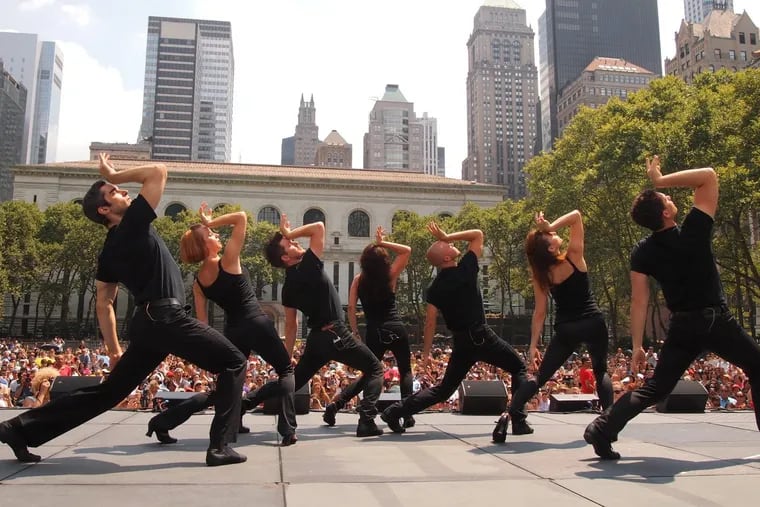 Broadway in Bryant Park presents free hour-long programs on summer Thursdays at lunch hour.