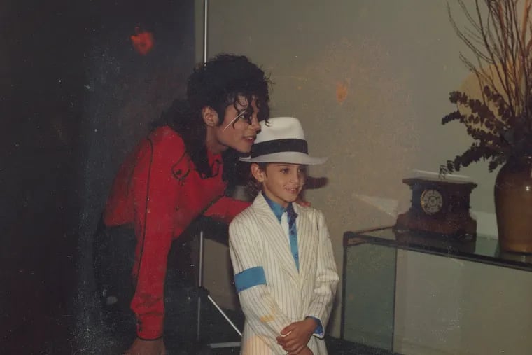 Michael Jackson and Wade Robson in the HBO documentary "Leaving Neverland."