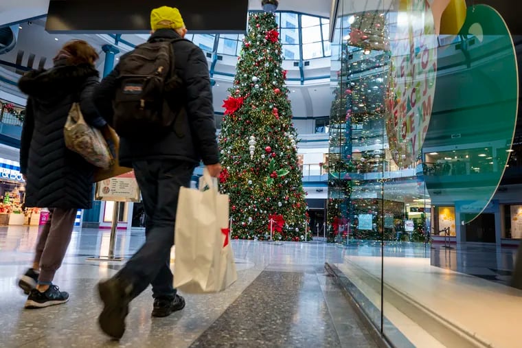 Shoppers at the Shops at Liberty Place in Center City. It’s officially the holiday season, so we’re getting you prepared in many ways.