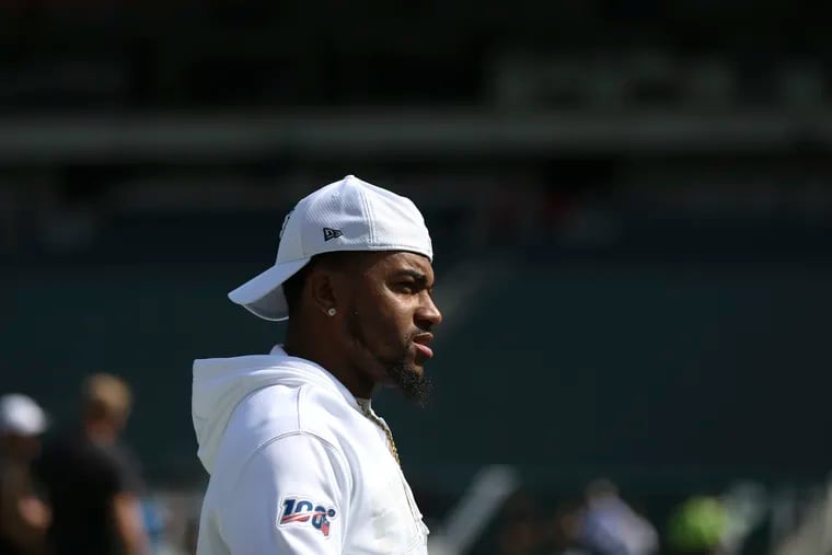 The Eagles fined DeSean Jackson for his Instagram posts.