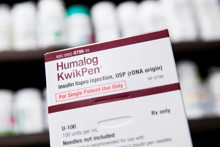 A package of Humalog KwikPen insulin injectors. Maker Eli Lilly in May began selling its own generic version of Humalog.