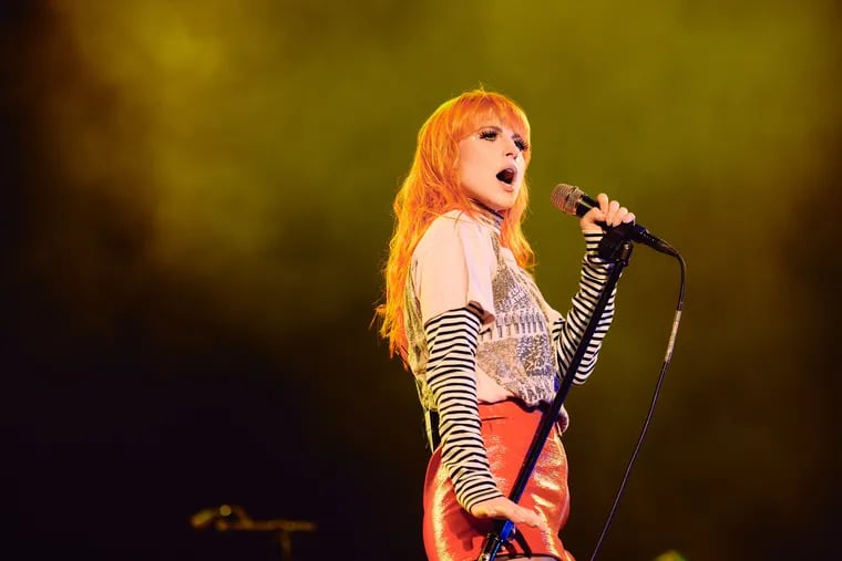 Hayley Williams of Paramore at the Corona Capital festival in Mexico in 2022.
