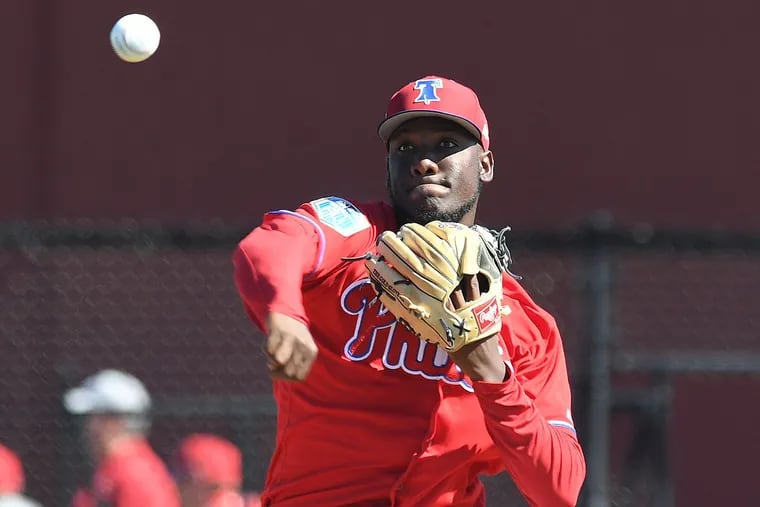 The Phillies can use a promising start from  Enyel De Los Santos tonight.