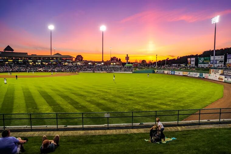 Like most minor-league teams, the Lakewood BlueClaws -- a single-A affiliate of the Phillies -- would be hard-pressed to play without fans at FirstEnergy Park.