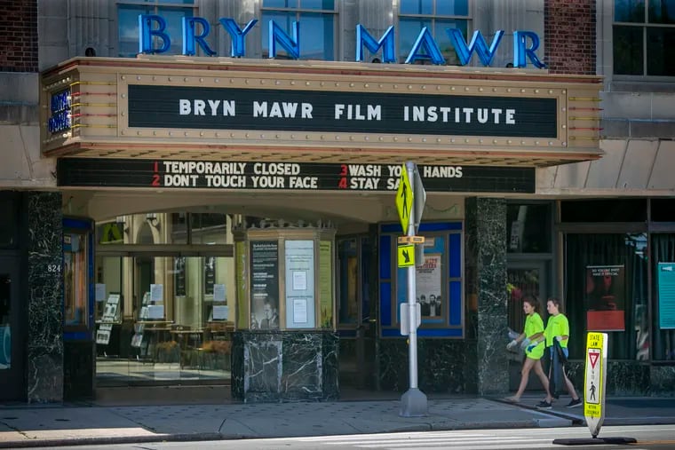 File photo of the Bryn Mawr Film Institute on June 24, 2020.
