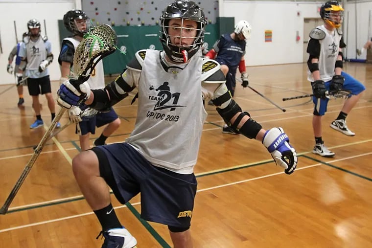 Devon Prep and Delco Christian have merged boys'
lacrosse teams for this season. (Michael Bryant/Staff Photographer)