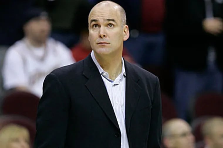 Spurs VP of operations Danny Ferry is a candidate to replace Sixers president Rod Thorn. (AP Photo / Mark Duncan)