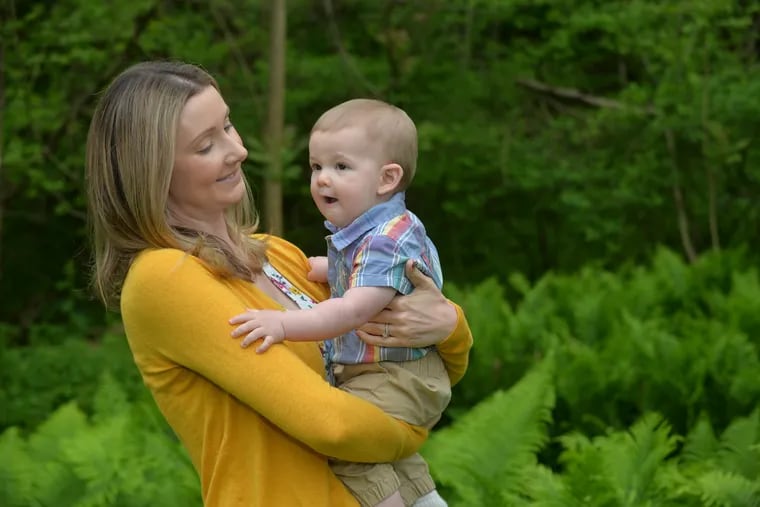 Melissa Mastrippolito, with her son Nicholas, developed HELLP syndrome, a pregnancy complication that involves sky-high blood pressure, the breakdown of red blood cells, and elevated liver enzymes.