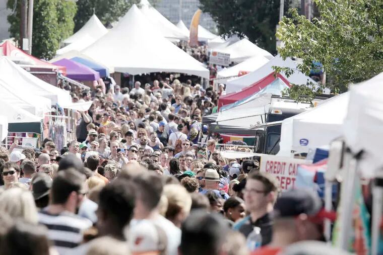 Nearly 40,000 people attended the Second Street Festival in Northern Liberties on Sunday. The festival aims to promote Northern Liberties and help cultivate its potential.