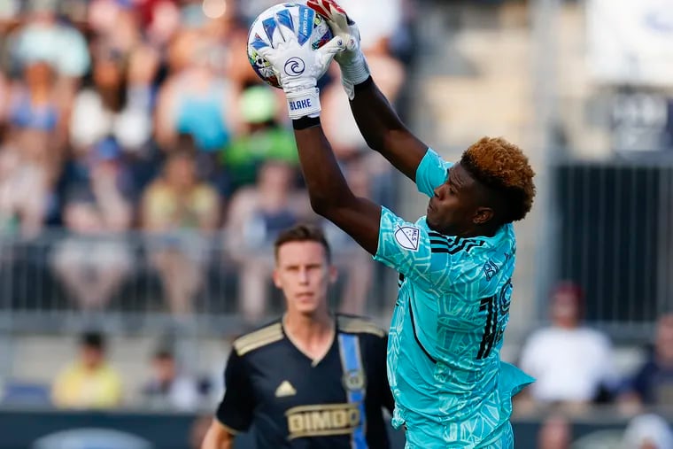 Star goalkeeper Andre Blake and the Union hope to reach a second straight MLS Cup final.