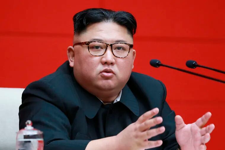 In this April 10, 2019, file photo provided by the North Korean government, North Korean leader Kim Jong Un attends the 4th Plenary Meeting of the 7th Central Committee of the Workers' Party of Korea in Pyongyang.