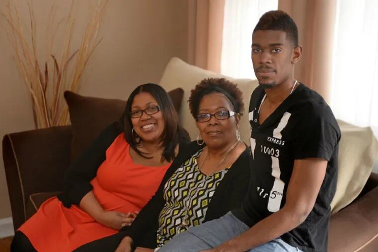 Crystal and Michael are thankful their mother,Terri Robinson, survived a brain aneurysm in 2012.