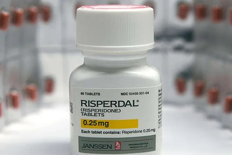 Gynecomastia, enlargement of breast tissue in males, was an adverse effect of using the antipsychotic drug Risperdal, OKd for schizophrenic adults in 1993.