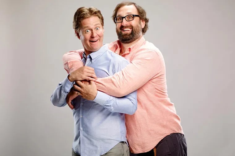 Tim Heidecker (left) and Eric Wareheim, the comedy duo Tim and Eric, met as film students at Temple University.