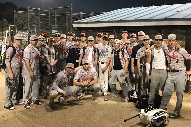 The Marple Newtown baseball team stayed perfect with a 17-7 win over Radnor on Thursday.