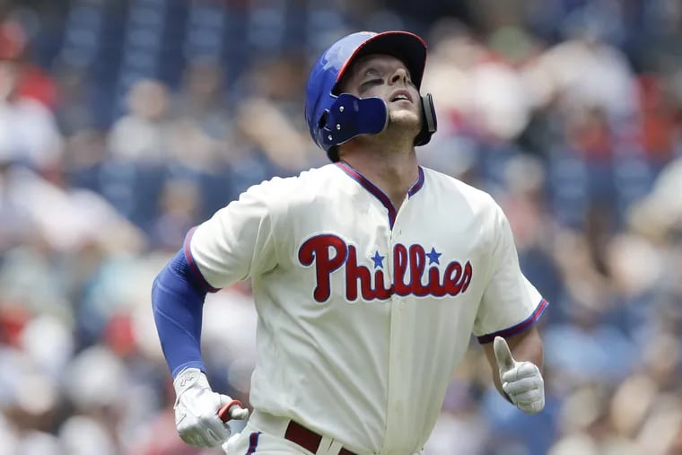 Rhys Hoskins could become one of the faces of major-league baseball.