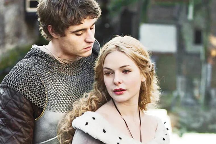 Max Irons and Rebecca Ferguson: Irons plays King Edward, she plays Elizabeth Woodville, the young widow who marries him and becomes "The White Queen."