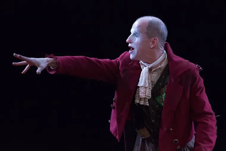 Charles Dickens' A Christmas Carol at Lantern Theater Company, with Anthony Lawton.