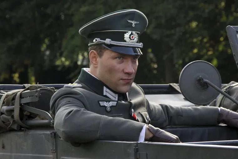 Jai Courtney in a scene from “The Exception.”